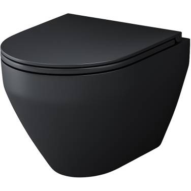 AM.PM Spirit V2.0 C701700MBSC подвесной Черный матовый с сиденьем микролифт