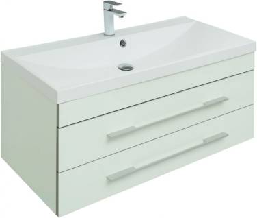 Aquanet Верона 100 белый (подвесная 2 ящика)