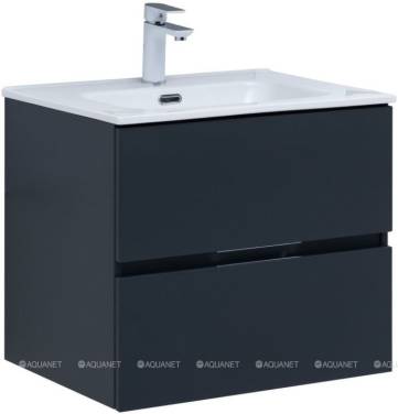 Aquanet Алвита New 60 2 ящика, антрацит (00273991)
