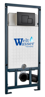 WeltWasser WW MARBERG 507 + SE BL кнопка черная
