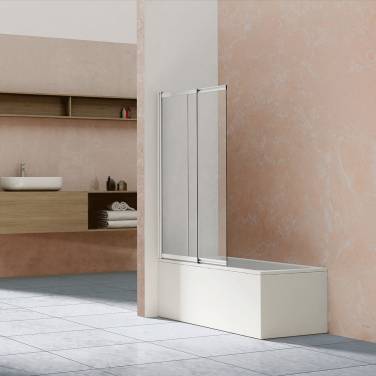 Vincea VSB-1E100CL, 1000*1450, хром, стекло прозрачное