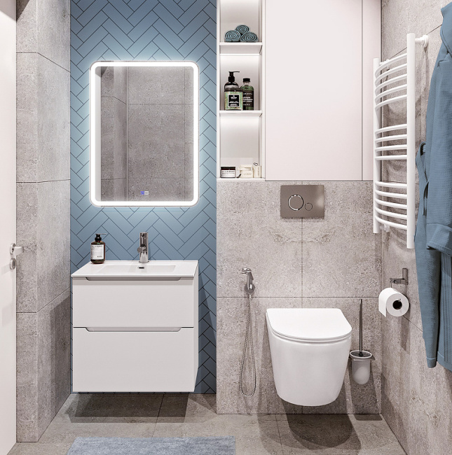 BelBagno Etna-H60 70 ETNA-H60-700-2C-SO-BL-P подвесная Bianco Lucido