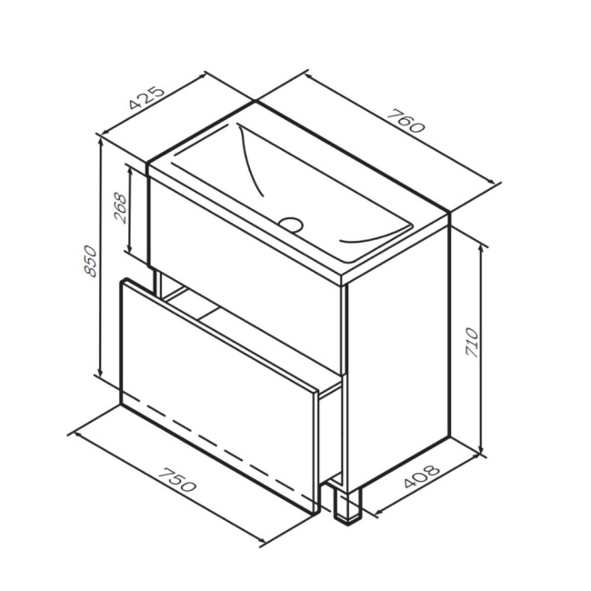 AM.PM M90FSX0752HF Gem