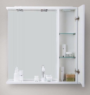 BelBagno Marino 60x75 MARINO-SPC-600/750-1A-BL-P-R правое с подсветкой