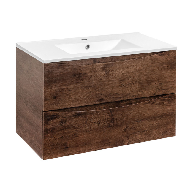 Vincea Mia 900 подвесная, 2 выкатных ящика soft close, R.Wood