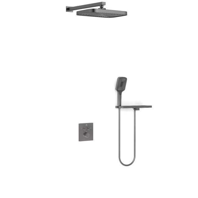 Vincea VSFW-321MT1RGM встраиваемый, термостат, двухрежимный, вороненая сталь