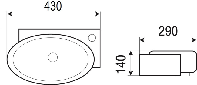 WELTWASSER AISBACH 5011-R подвесной
