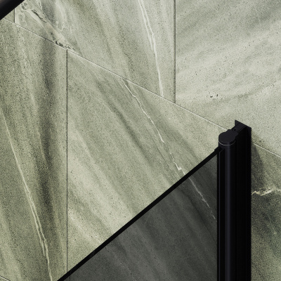 MaybahGlass поворотная на монопетле, 6 мм, Стекло Графит, 60x140 (MGV-613-6)
