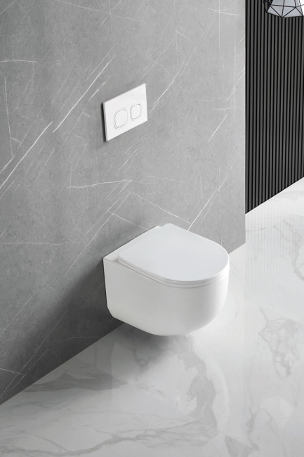 Vincea Tornado Globo VT1-52T цвет белый, ультратонкое soft-close сиденье