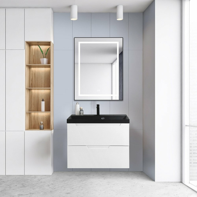 BelBagno Vittoria 80 VITTORIA-800-2C-SO-BO-P подвесная Bianco Opaco