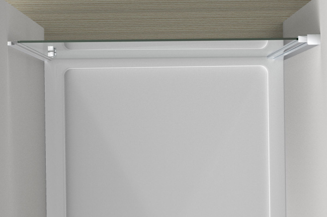 Vincea Alpha VDP-3AL800CLB, черный, стекло прозрачное