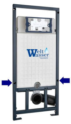 WeltWasser WW MARBERG 507 + SE BL кнопка черная