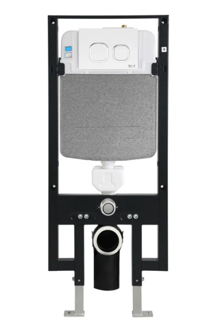 Комплект (инсталляция+унитаз+кнопка) WeltWasser AMBERG 497 + JECKENBACH 004 GL-WT + AMBERG RD-BL