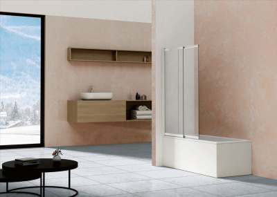 Vincea VSB-1E100CL, 1000*1450, хром, стекло прозрачное