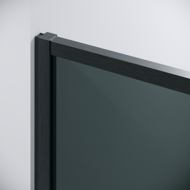 Grossman Galaxy 100.K33.01.120.42.10-200.K33.01.100.42.10 (120х100х195) раздвижная,графит сатин,стекло тонированное,2 места