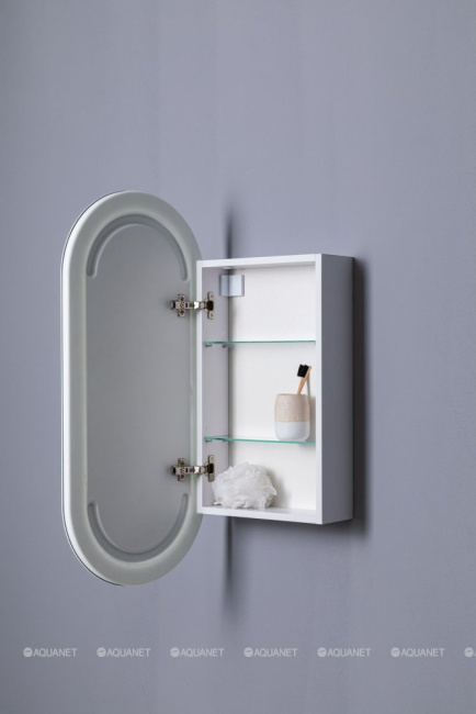 Aquanet Монте (овал) 40х90 LED (344786)
