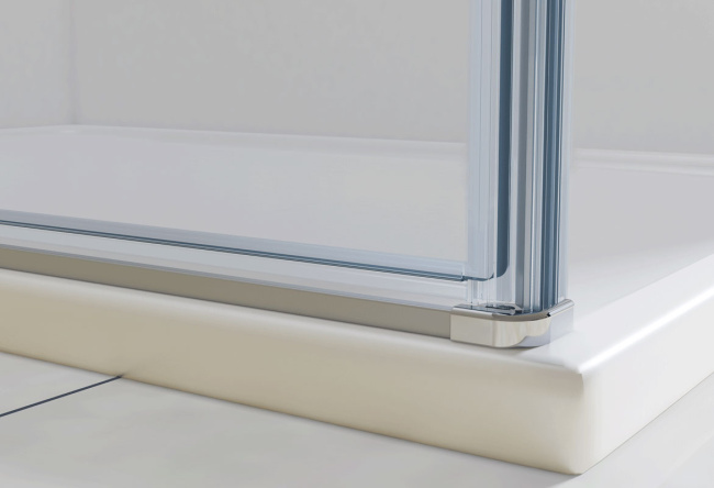 Vincea Extra VSR-1E101190CLGM, 1000/1100*900, вороненая сталь, стекло прозрачное без поддона