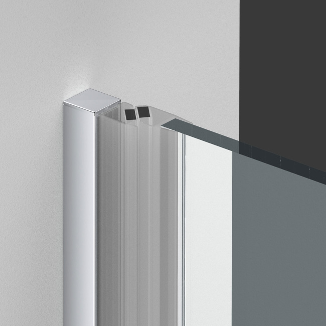 Vincea Alpha VDP-3AL800CLB, черный, стекло прозрачное