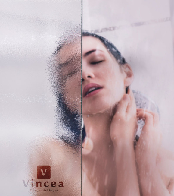 Vincea Garda VSQ-1G900CH, 900x900, хром, стекло шиншилла без поддона