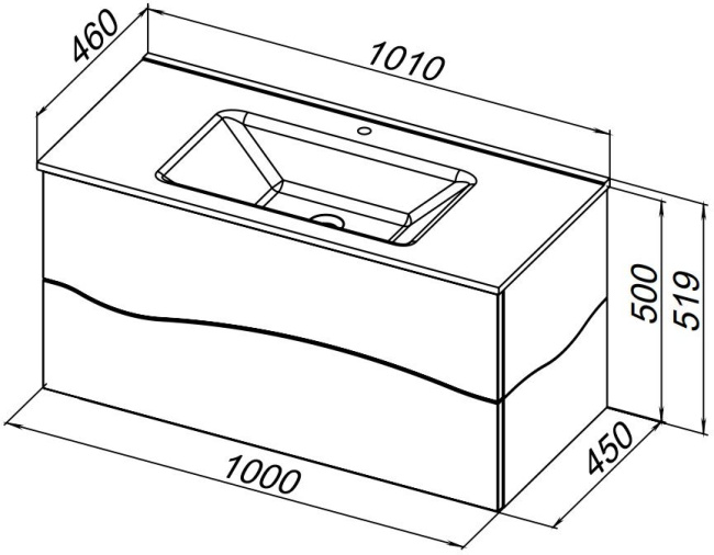 Allen Brau Glority 100 1.35002.NW дуб антик
