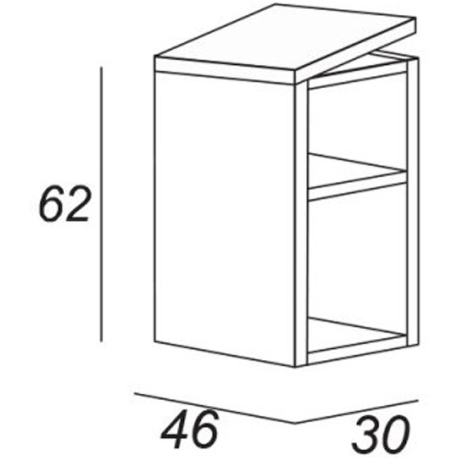 Cezares Urban 30 55166 Grigio opaco
