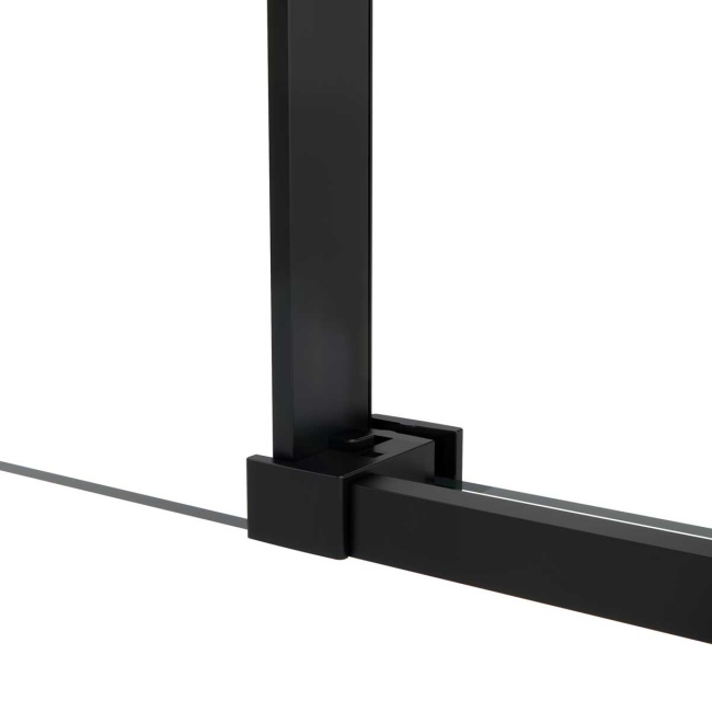 Vincea Slim Soft VSR-1SS9015CLB, 1500*900, черный, стекло прозрачное