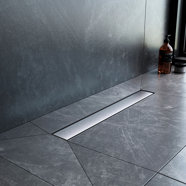 Am.Pm MasterFlow 50 W01SC-U11-050-04SB с решеткой Хром матовый / под плитку Tile