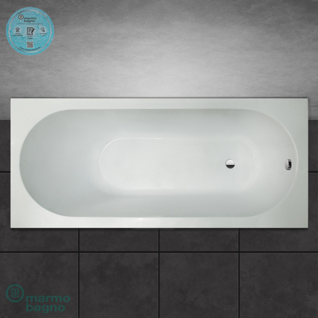 Marmo Bagno Лучия 180x80 с ножками