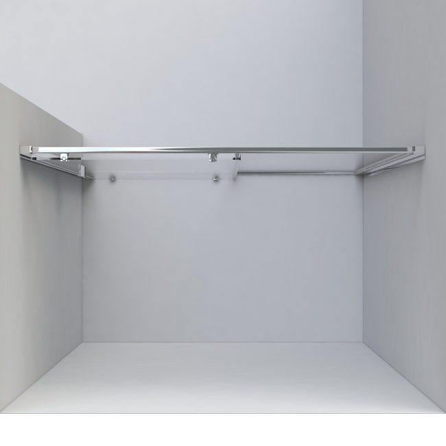 Vincea Garda VDS-1G105CL, 1050, хром, стекло прозрачное