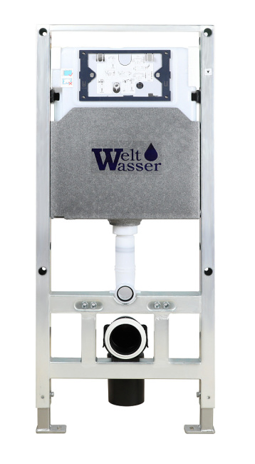 Унитаз с инсталляцией WeltWasser AMBERG 506 ST + MERZBACH 043 GL-BL + AMBERG RD-BL