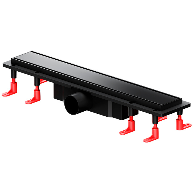 Am.Pm PrimeFlow 50 W02SC-U11-050-04BM с Черной матовой решеткой / под плитку Tile