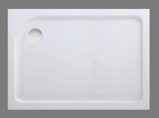 BelBagno TRAY-BB-AH-100/80-15-W-L (левый)