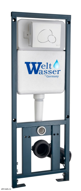 WeltWasser WW MARBERG 410 + RD WT кнопка белая