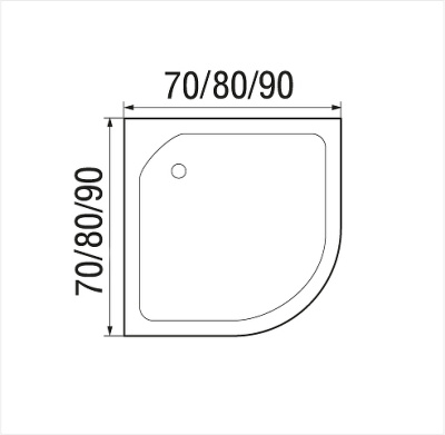 Wemor 70х70 С Белый