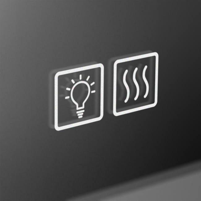 BelBagno 70 SPC-GRT-700-800-LED-TCH-WARM с подсветкой с подогревом с сенсорным выключателем
